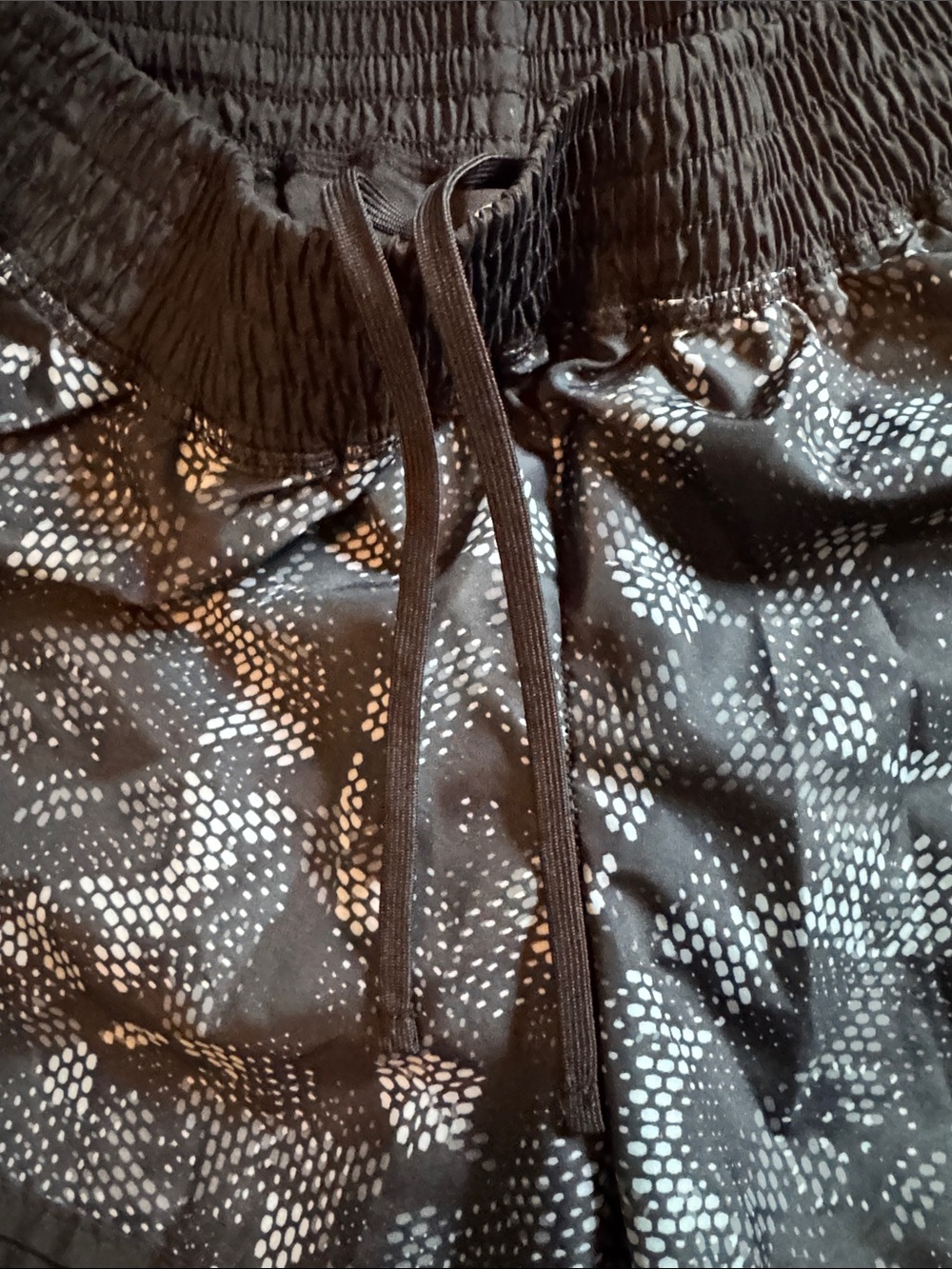 Champion Black Printed Athletic Running Shorts - Picture 3 of 7